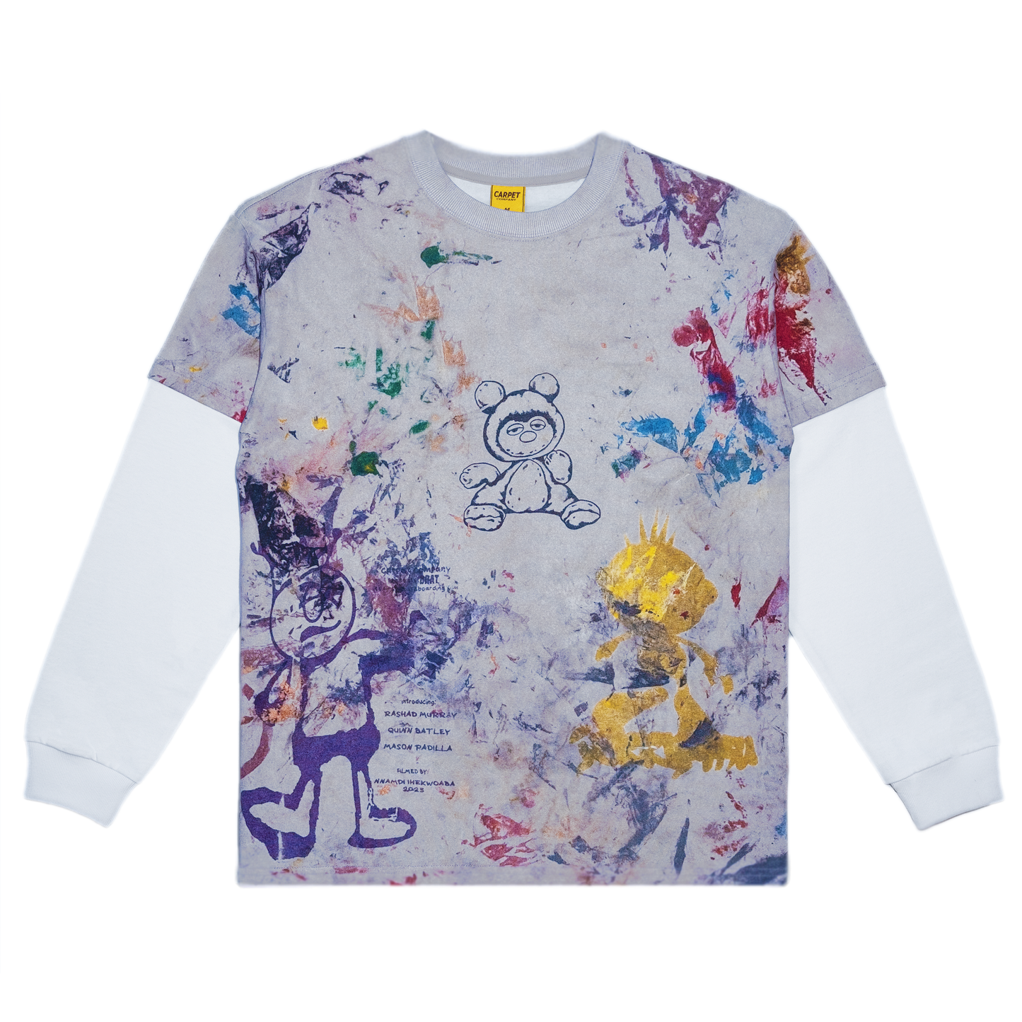 Carpet Company Rag Tee Longsleeve - Multi Color