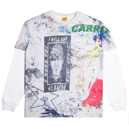 Carpet Company Rag Tee Longsleeve - White
