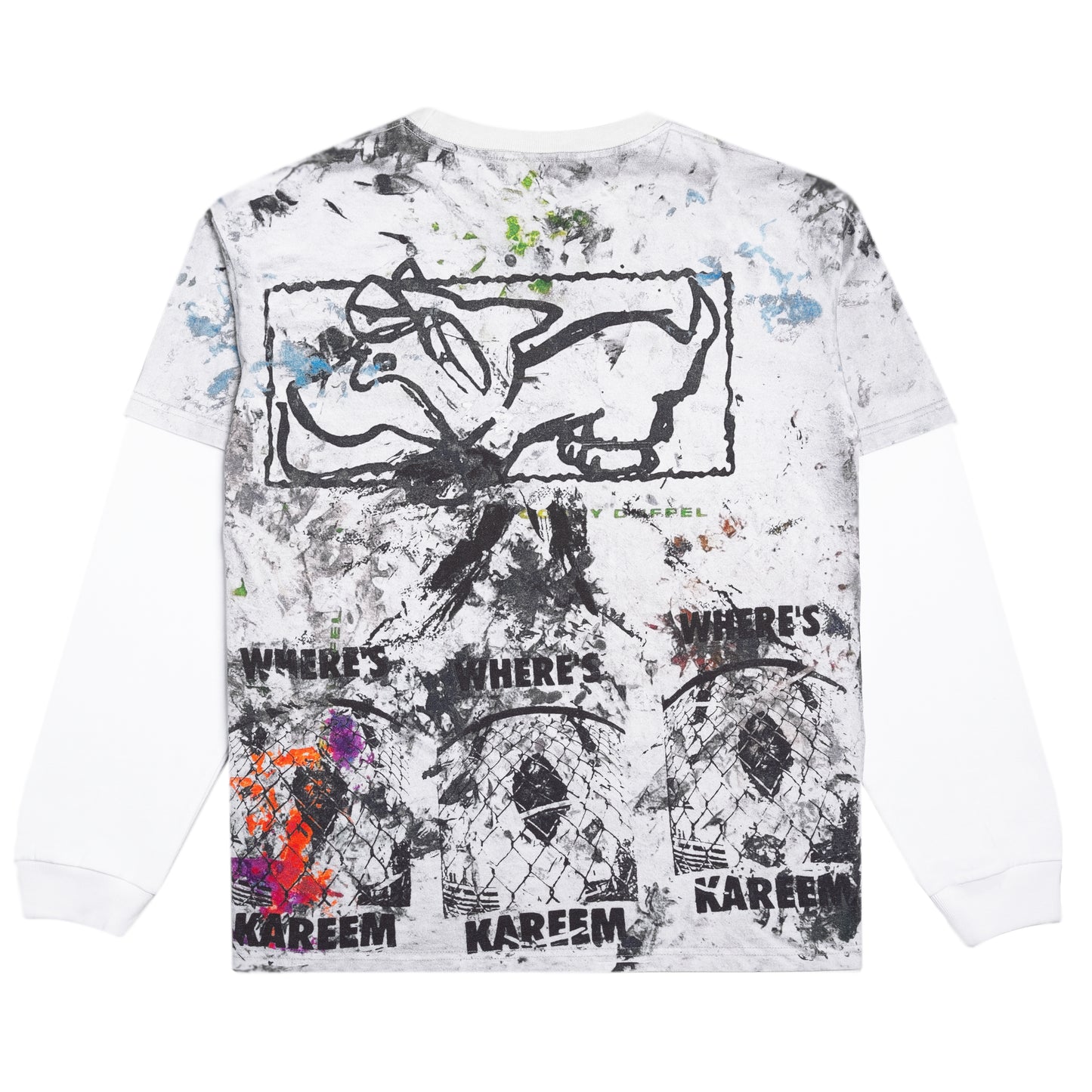 Carpet Company Rag Tee Longsleeve - White