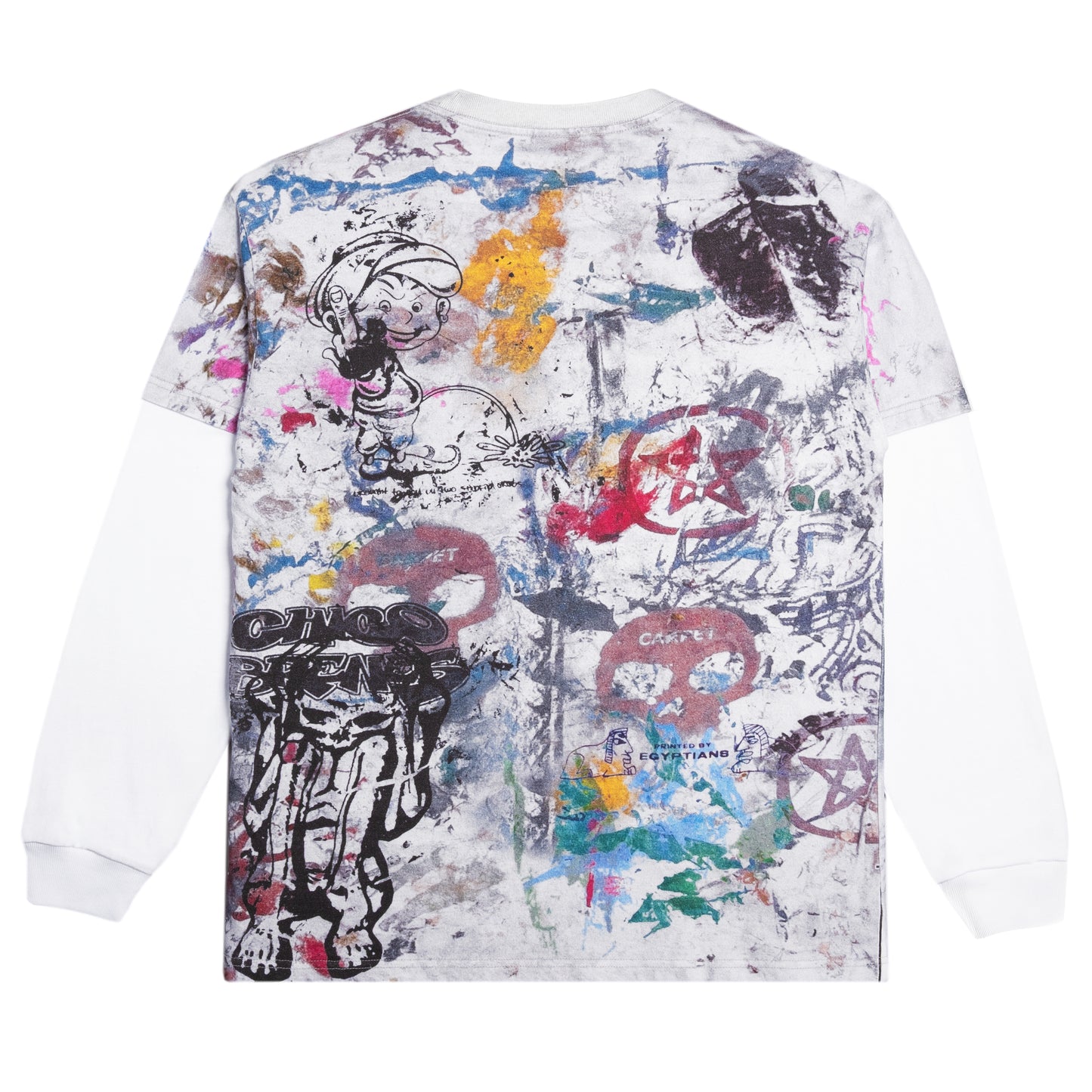 Carpet Company Rag Tee Longsleeve - White