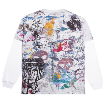 Carpet Company Rag Tee Longsleeve - White