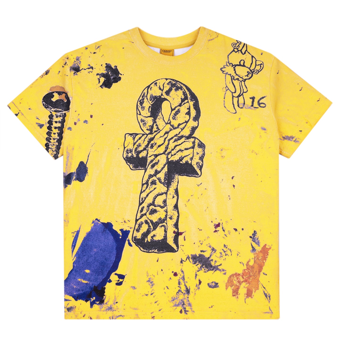 Carpet Company Rag Tee - Yellow