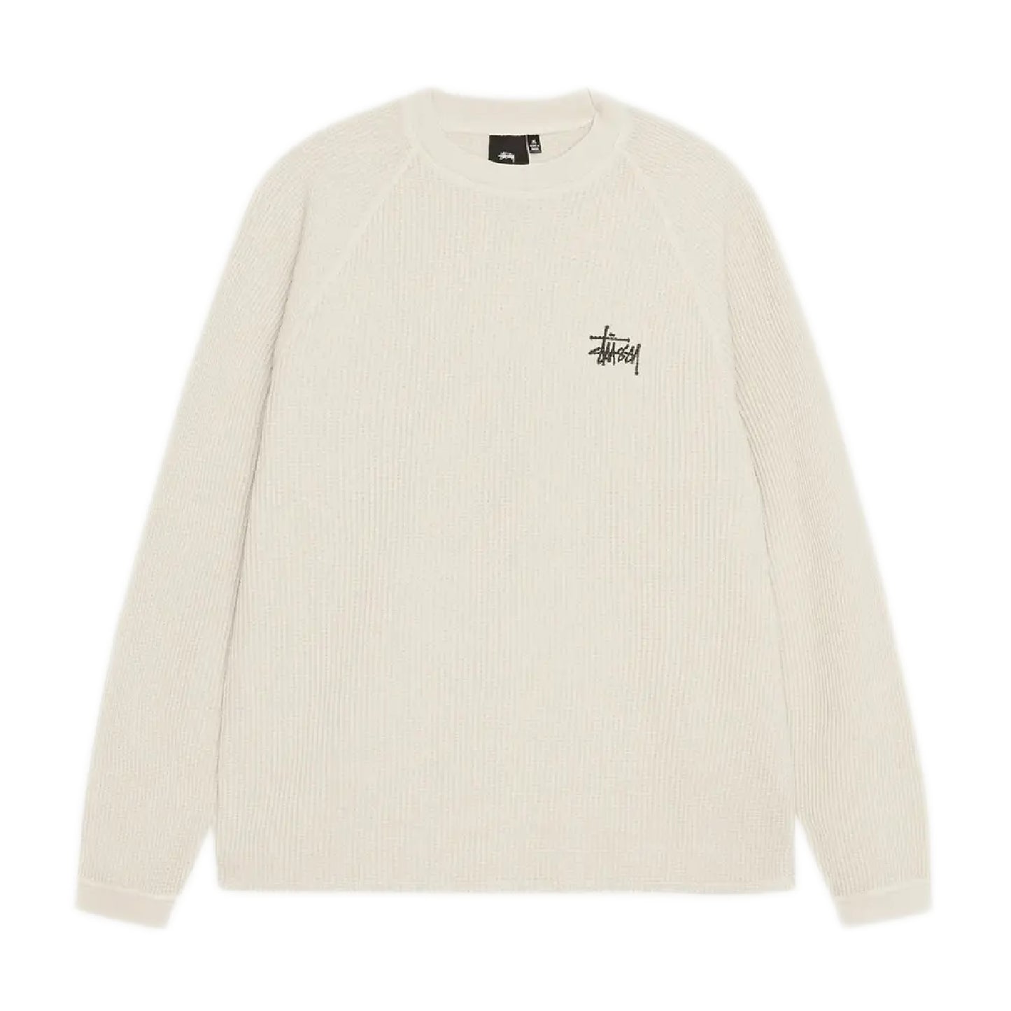 Stussy Raglan Thermal Longsleeve - Bone