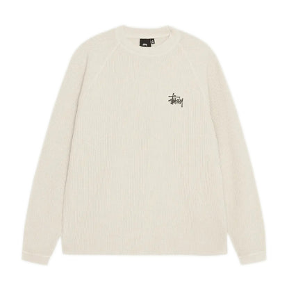Stussy Raglan Thermal Longsleeve - Bone