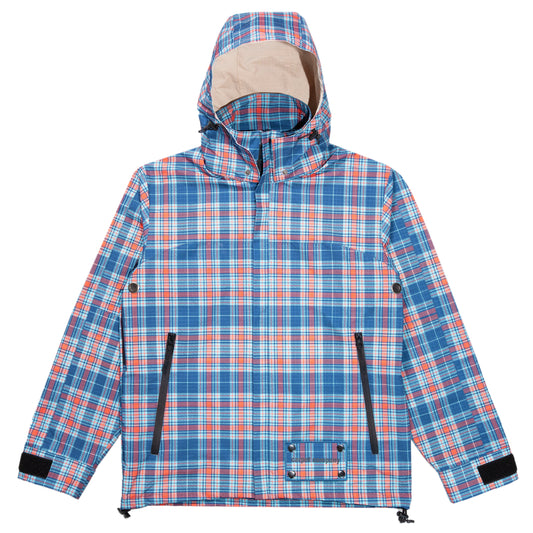 Carpet Company Rain Jacket With Reversible Hood - Plaid