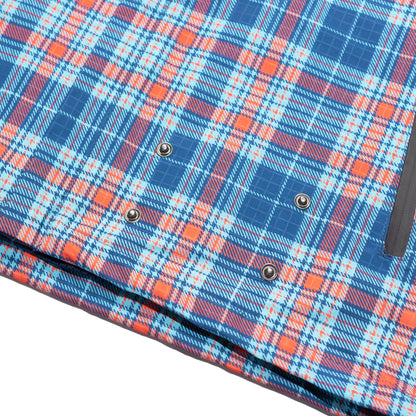Carpet Company Rain Jacket With Reversible Hood - Plaid