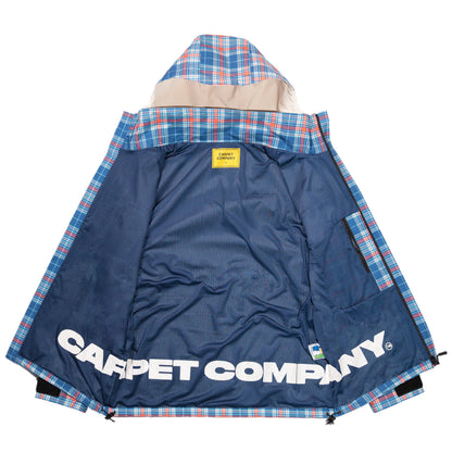 Carpet Company Rain Jacket With Reversible Hood - Plaid