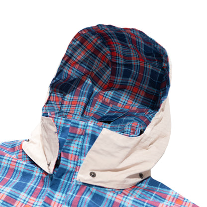 Carpet Company Rain Jacket With Reversible Hood - Plaid