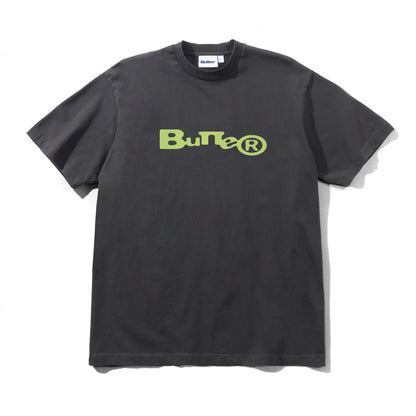 Butter Goods Registered Tee - Washed Black