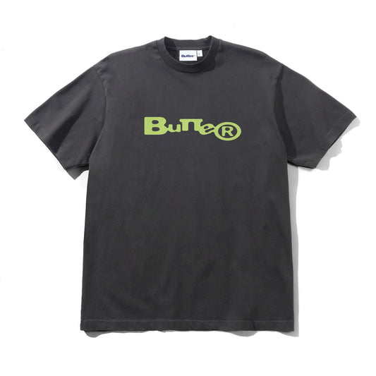 Butter Goods Registered Tee - Washed Black