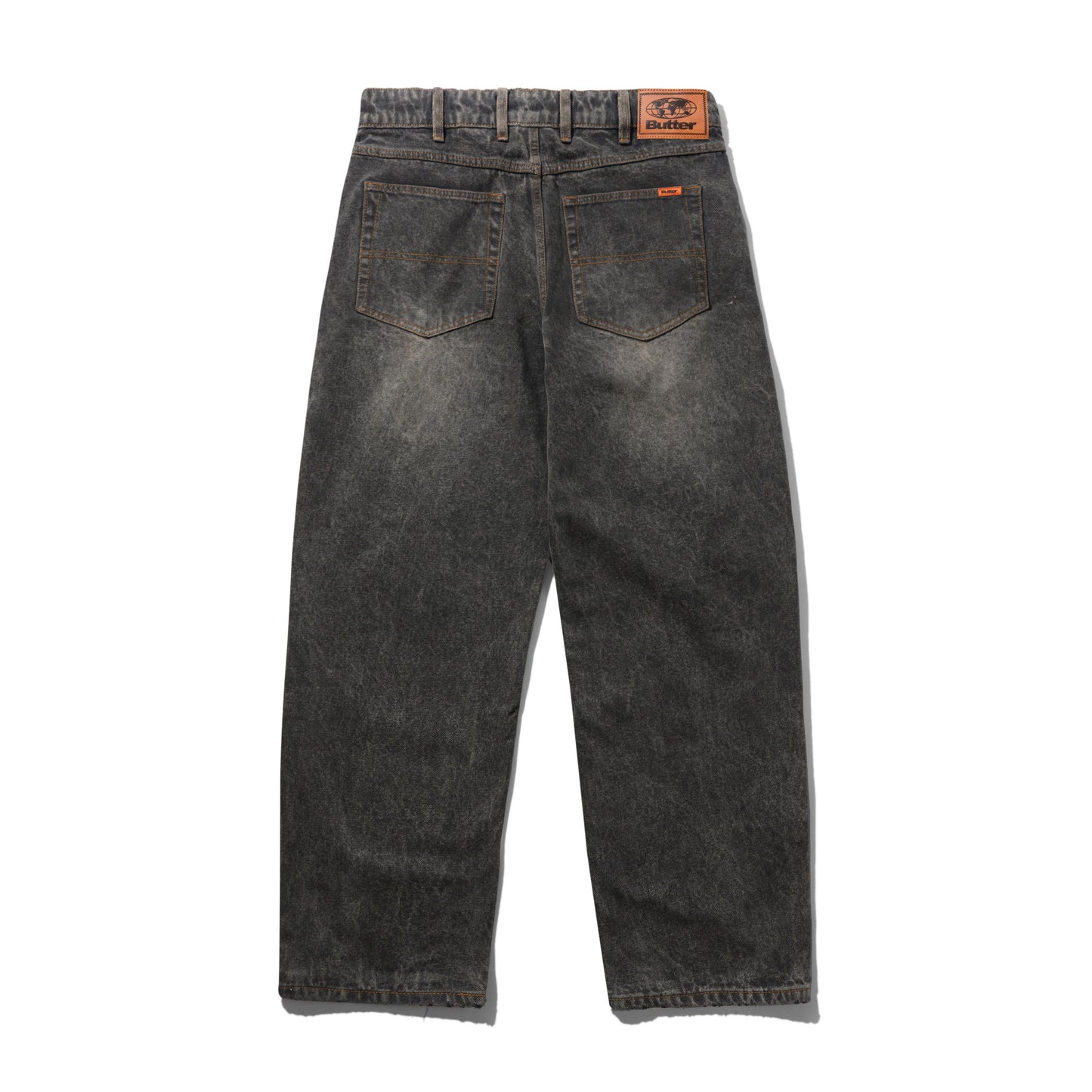 Butter Goods Relaxed Denim Jeans - Faded Charcoal