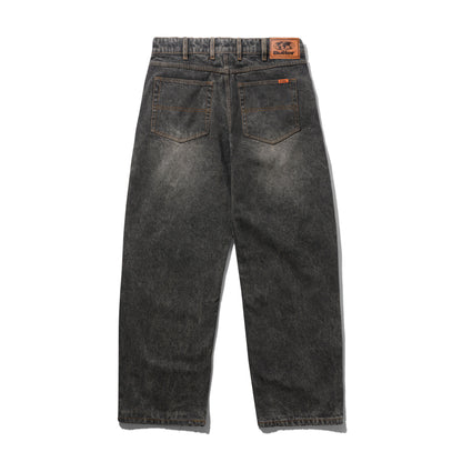 Butter Goods Relaxed Denim Jeans - Faded Charcoal
