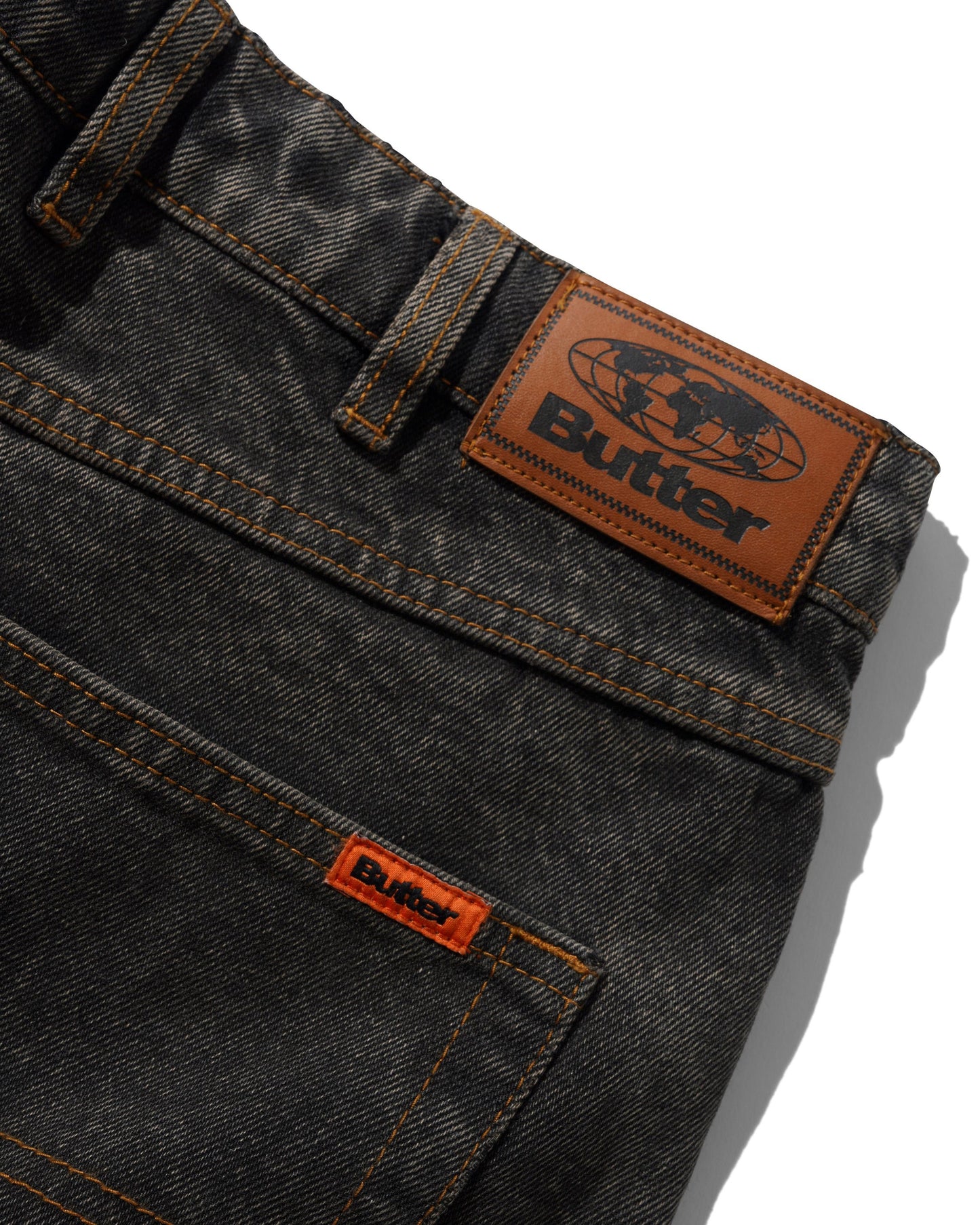 Butter Goods Relaxed Denim Jeans - Faded Charcoal