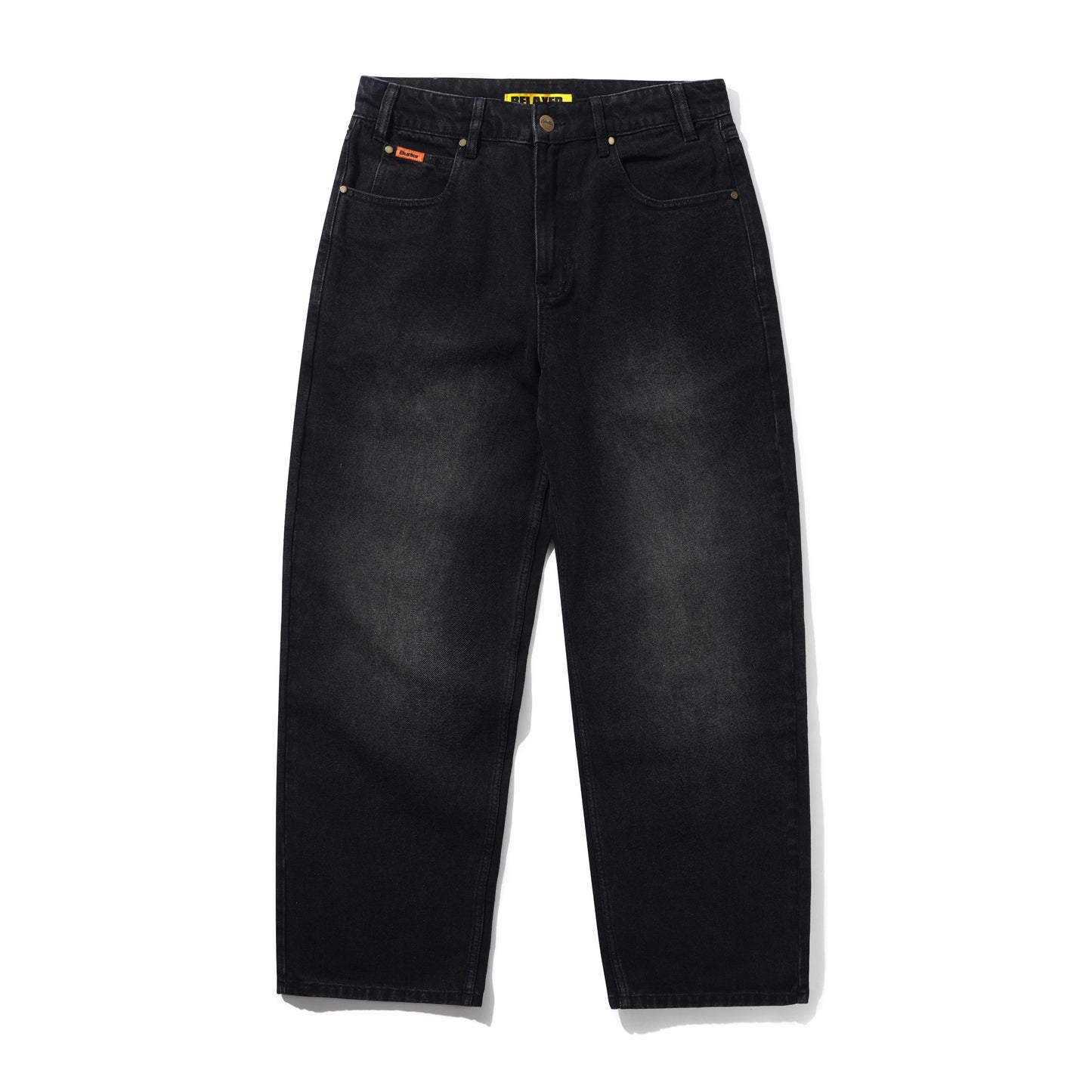 Butter Goods Relaxed Denim Jeans - Flat Black