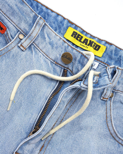 Butter Goods Relaxed Denim Jeans - Light Blue