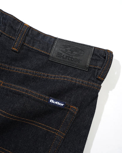 Butter Goods Relaxed Denim Jeans - Raw Indigo