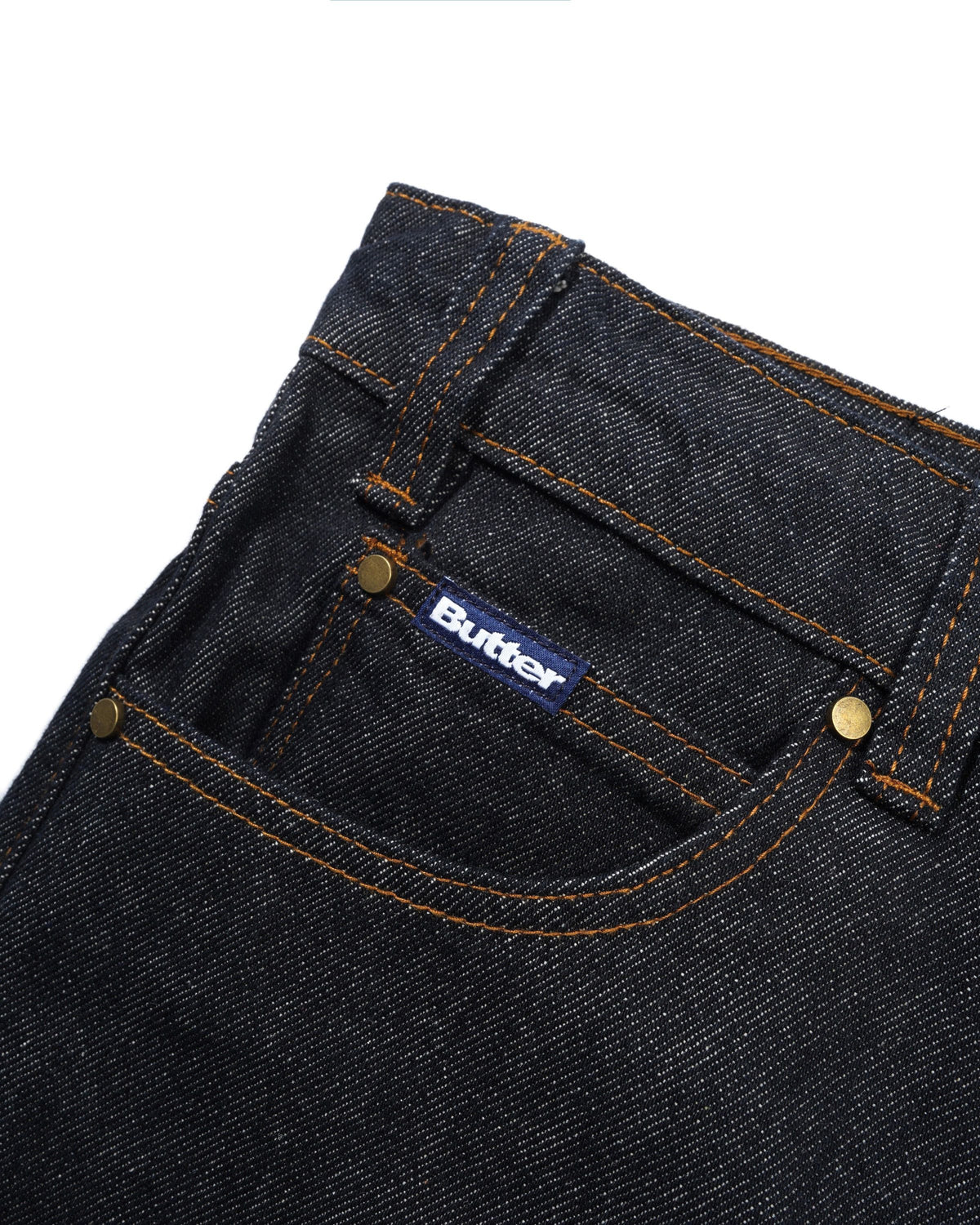 Butter Goods Relaxed Denim Jeans - Raw Indigo