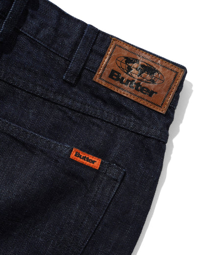 Butter Goods Relaxed Denim Jeans - Selvedge Blue
