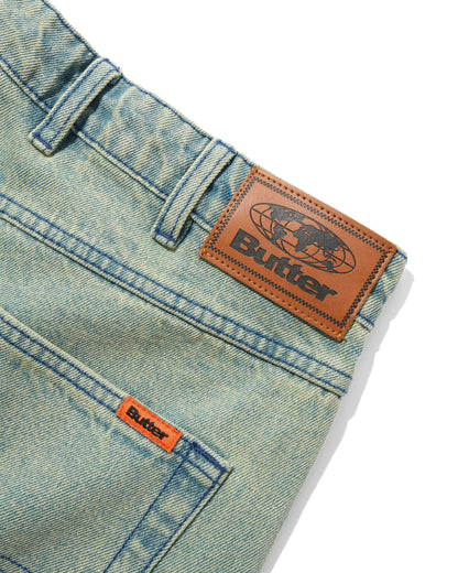 Butter Goods Relaxed Denim Jeans - Sunfade Blue