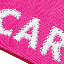 Load image into Gallery viewer, Carpet Company Rhinestone Beanie - Hot Pink