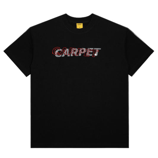 Carpet Company Misprint Rhinestone Tee - Black