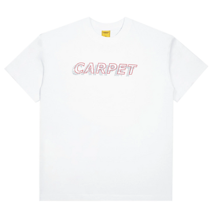 Carpet Company Misprint Rhinestone Tee - White
