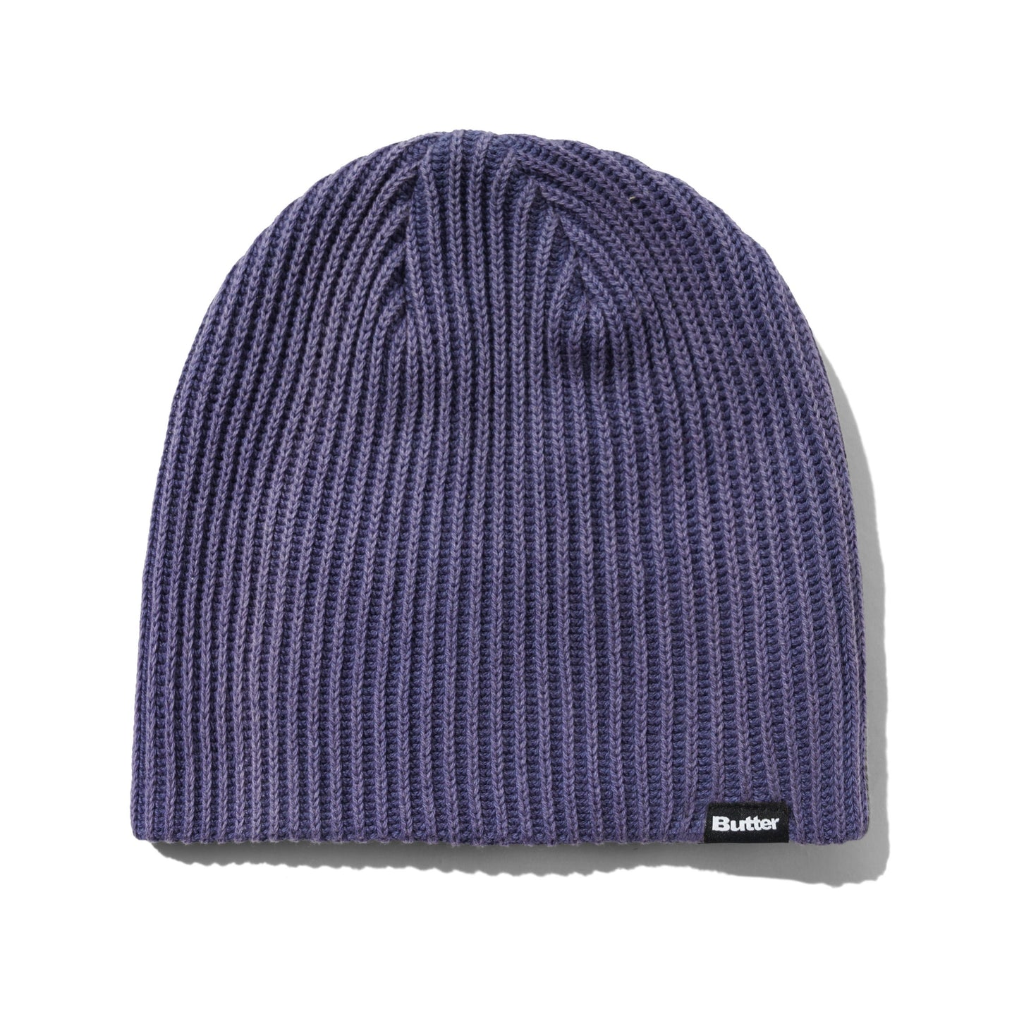 Butter Goods Ribbed Skully Beanie - Washed Dusk