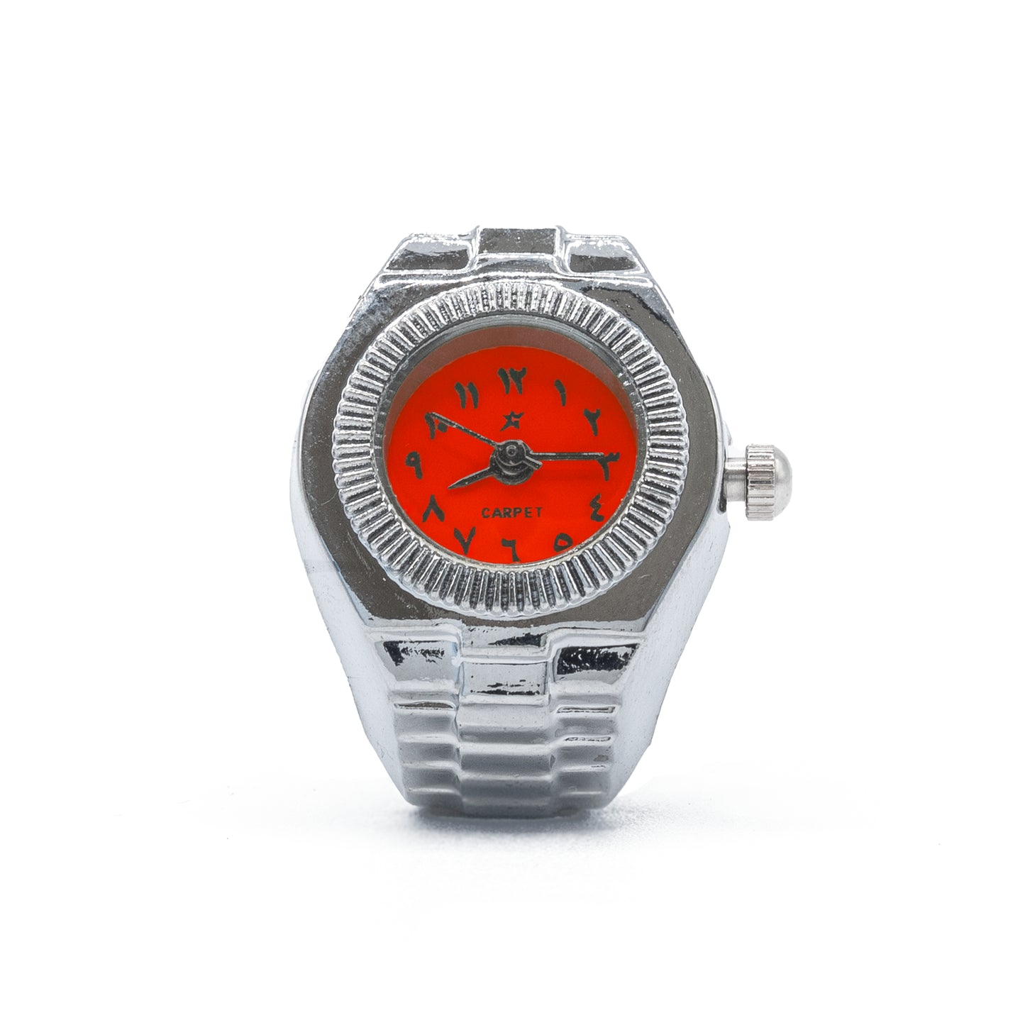 Carpet Company Finger Watch - Chrome