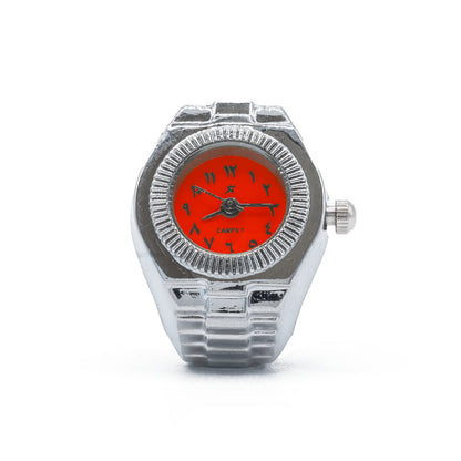 Carpet Company Finger Watch - Chrome