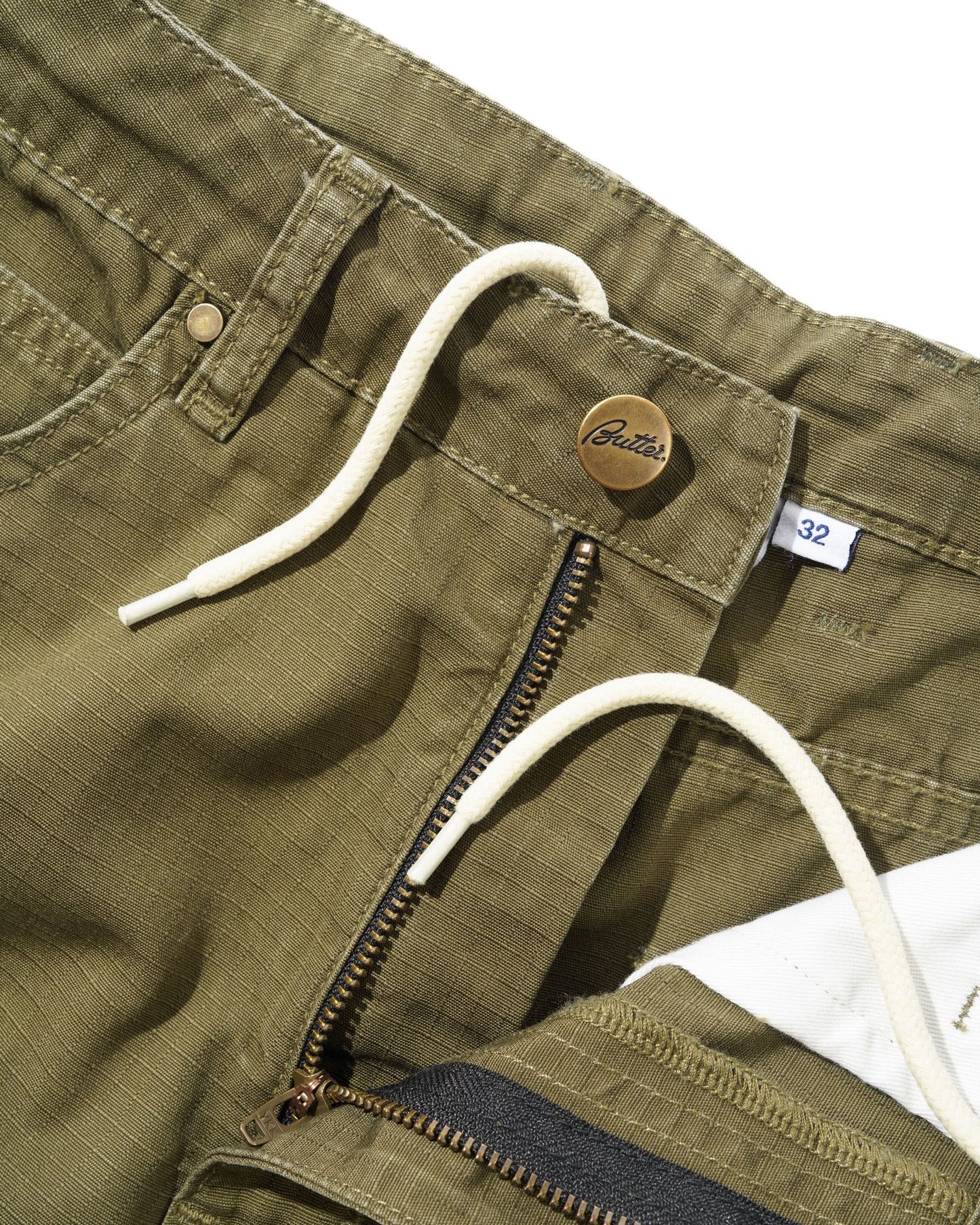 Butter Goods Ripstop Carpenter Pants - Army