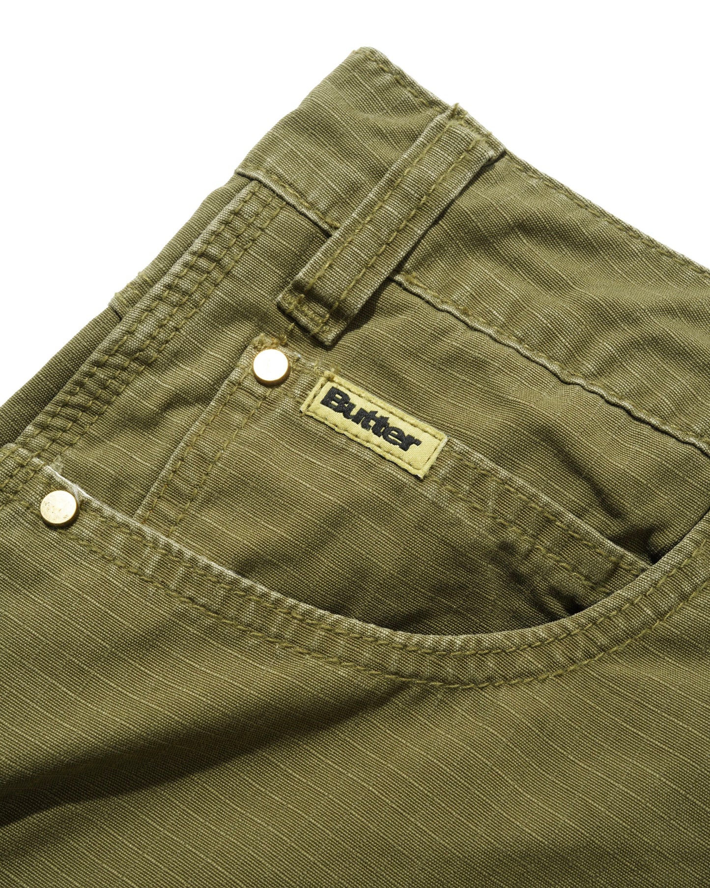 Butter Goods Ripstop Carpenter Pants - Army