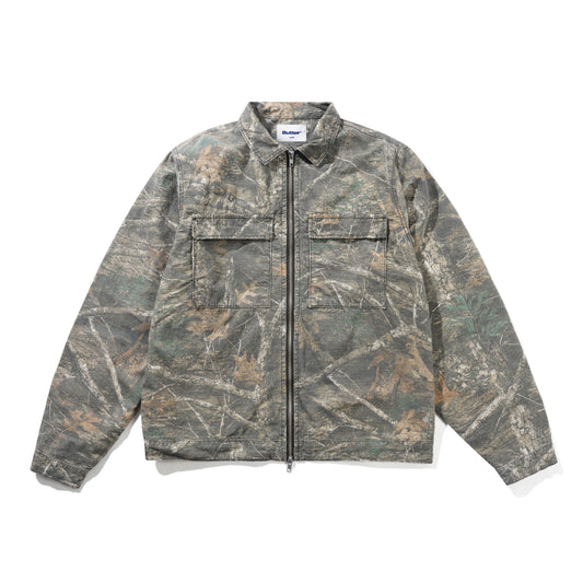 Butter Goods Ripstop Chore Jacket - Forest Camo