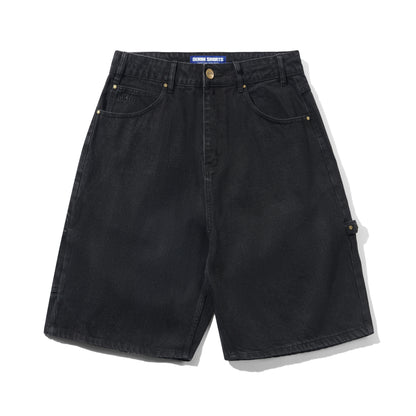 Butter Goods Rivet Denim Shorts - Washed Black