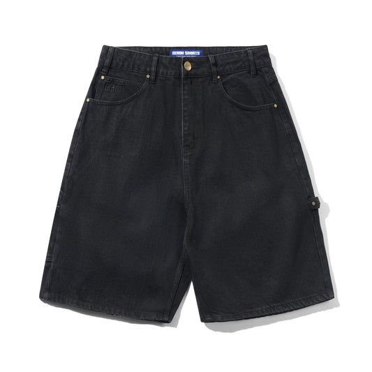 Butter Goods Rivet Denim Shorts - Washed Black