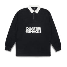 Load image into Gallery viewer, Quartersnacks Globe Rugby Shirt - Navy