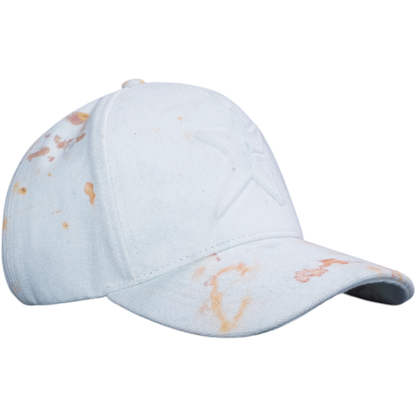 Carpet Company Rust Hat - White