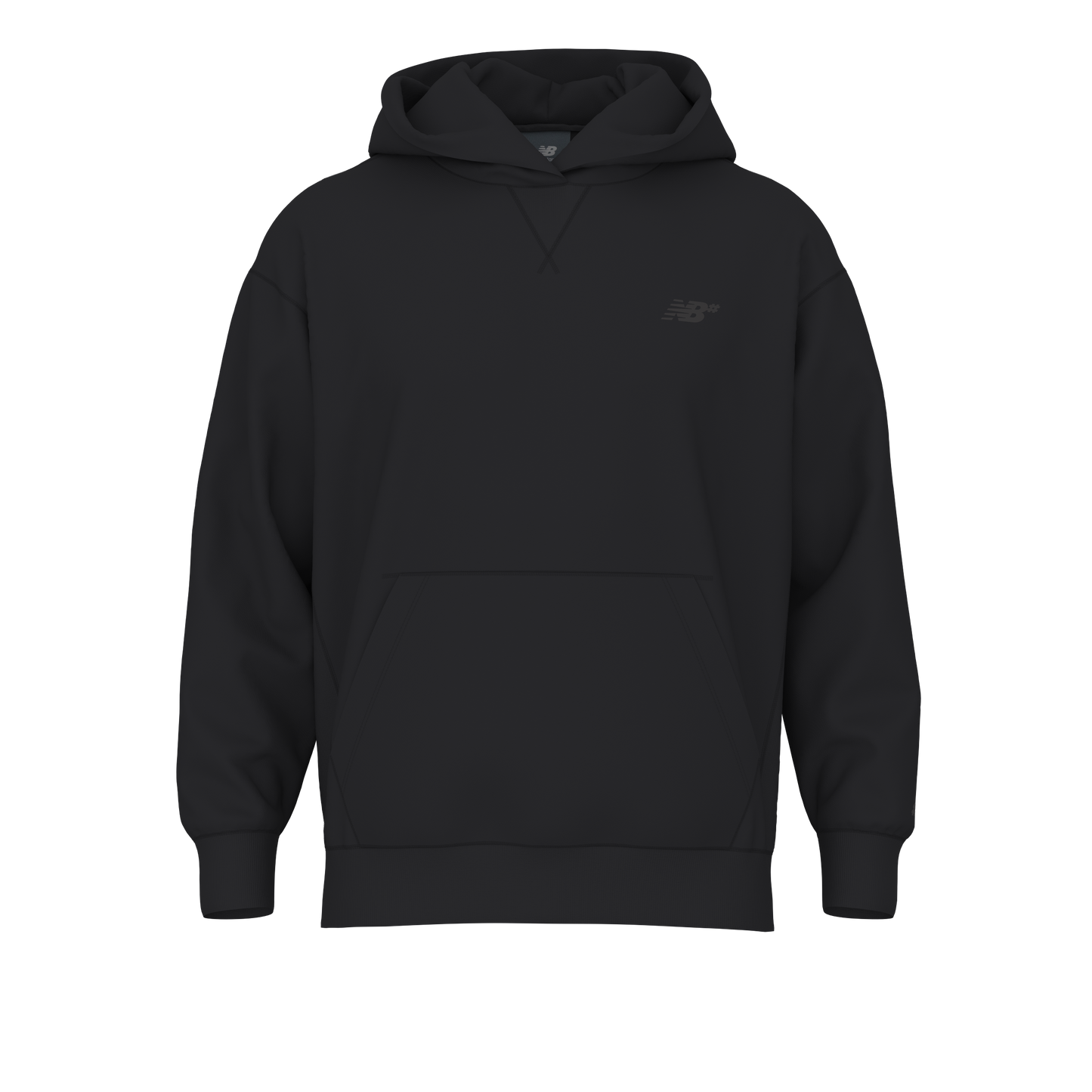 New Balance Numeric French Terry Hoodie - Black