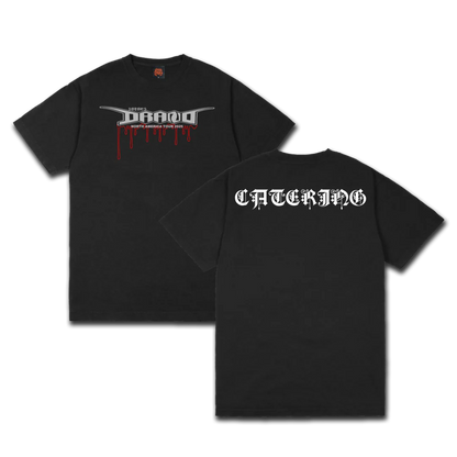 Satan's Drano Catering Tee - Black