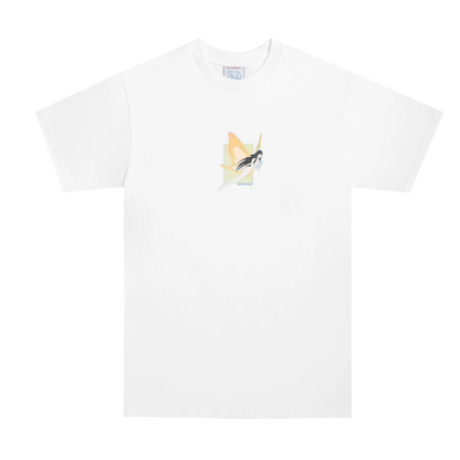 Sci-Fi Fantasy Moth Girl Tee - White