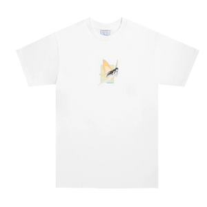 Sci-Fi Fantasy Moth Girl Tee - White