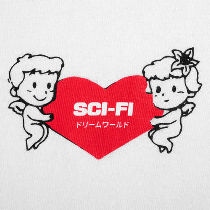 Sci-Fi Fantasy Love Tee - White