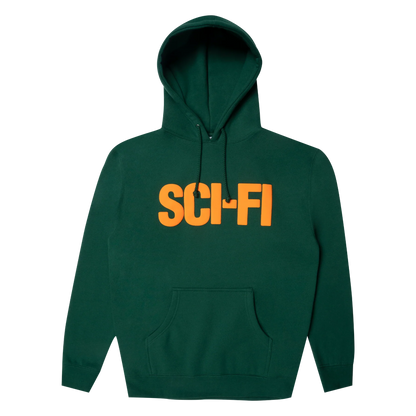 Sci-Fi Fantasy Big Logo Hood - Forest