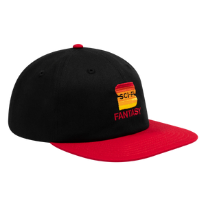 Sci-Fi Fantasy S Hat - Black/Red