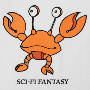 Sci-Fi Fantasy Crab Tee - White