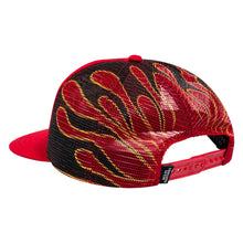 Load image into Gallery viewer, Sci-Fi Fantasy Biker Logo Hat - Red