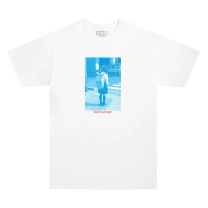 Sci-Fi Fantasy Cruel Technology Tee - White