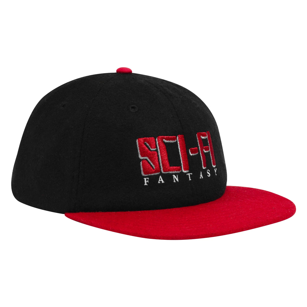 Sci-Fi Fantasy Display Hat - Black/Red