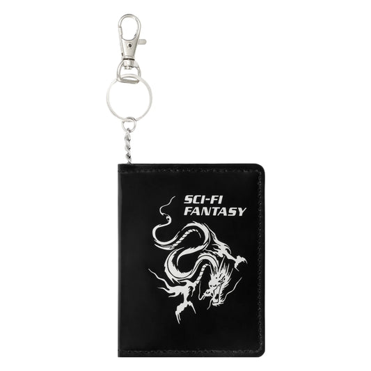 Sci-Fi Fantasy Dragon Wallet - Black