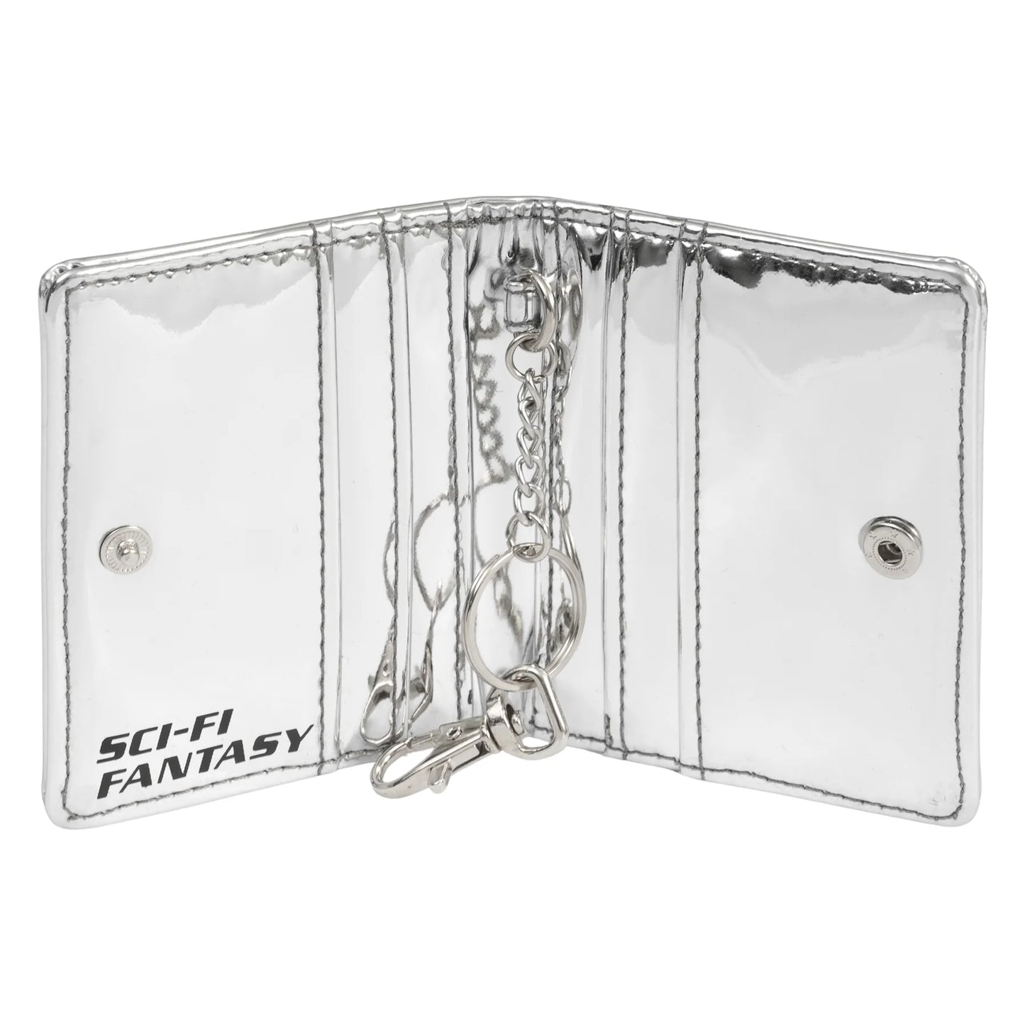 Sci-Fi Fantasy Dragon Wallet - Silver