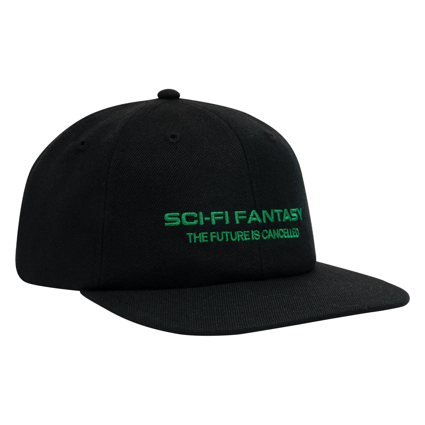 Sci-Fi Fantasy Future is Cancelled Hat - Black